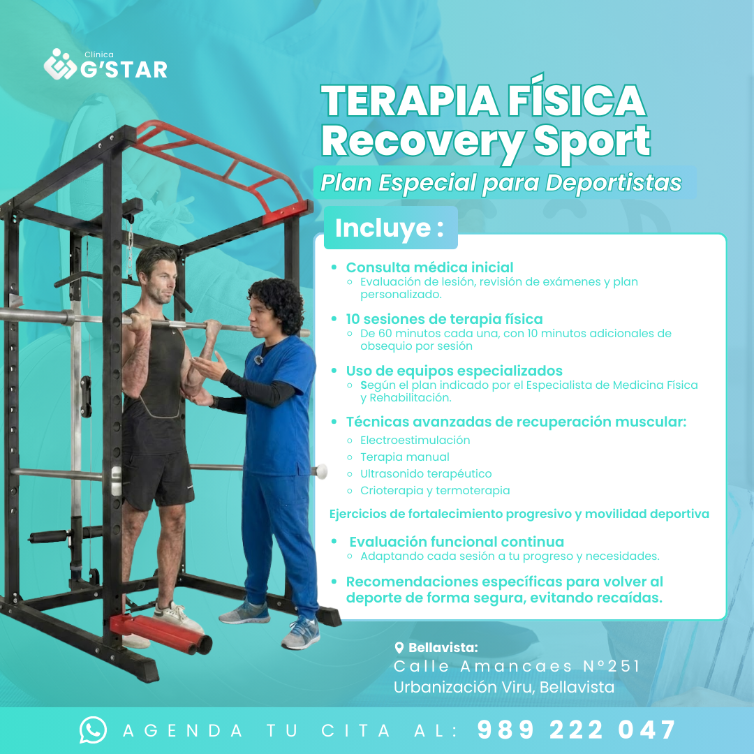 Terapia Física Recovery Sport